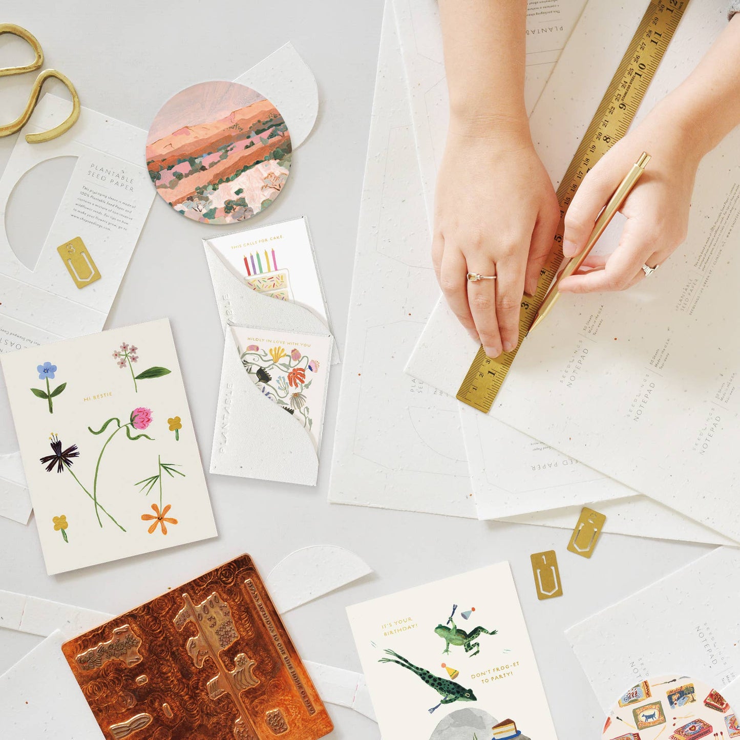 Wildly In Love Sprout - Love + Friendship Mini Greeting Card