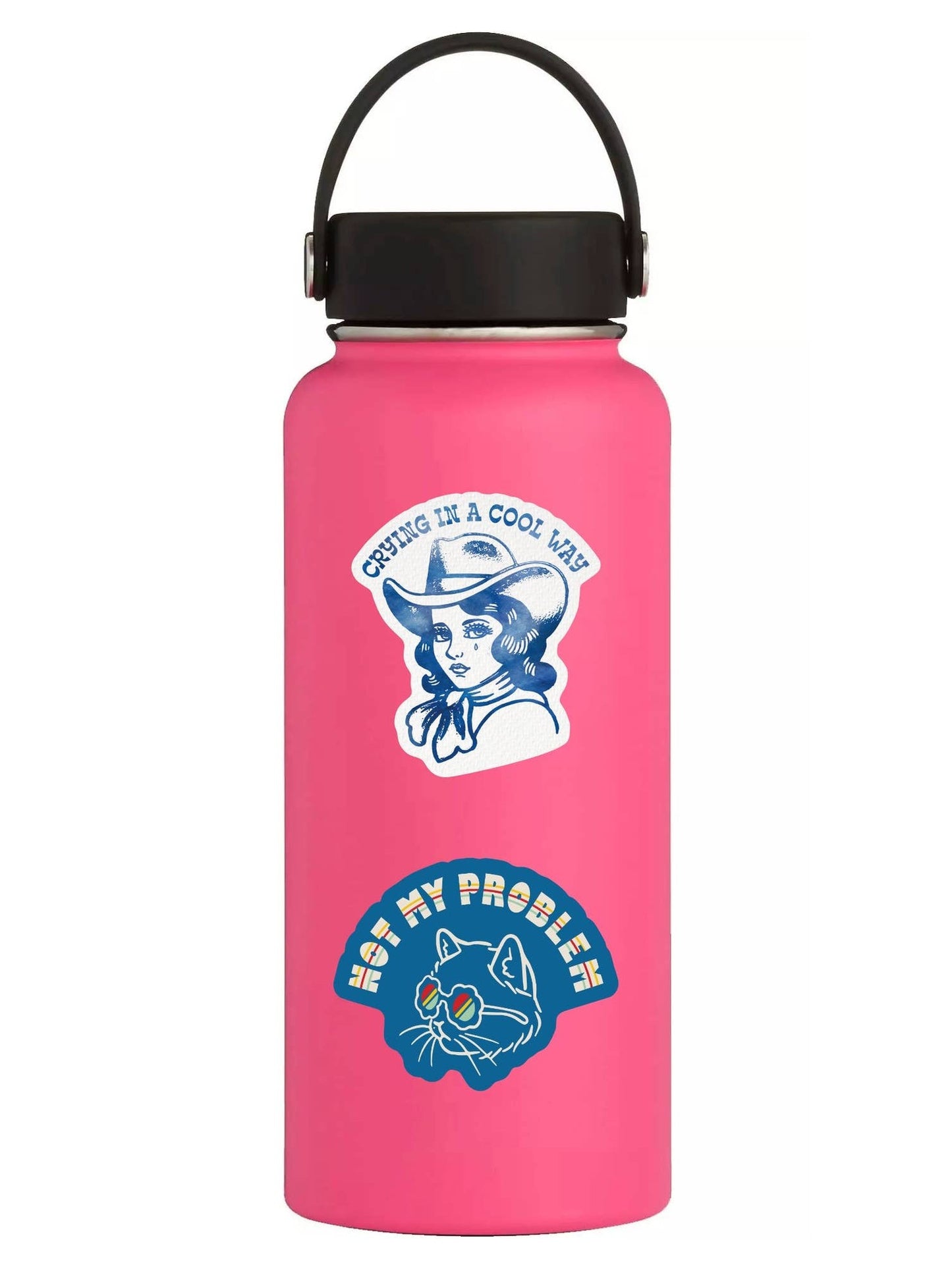 Not My Problem Kitty Cat Vinyl Sticker