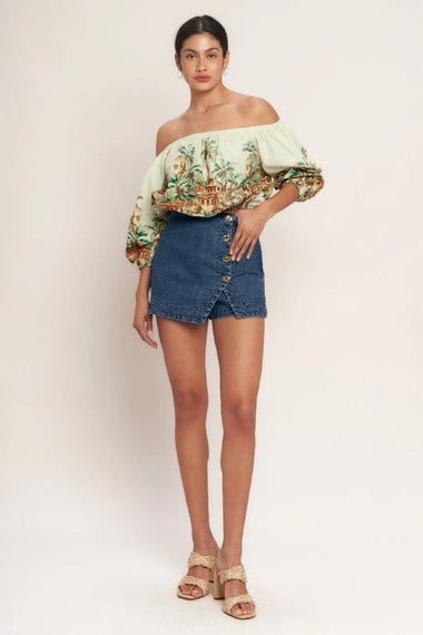 Tina Denim Skirt