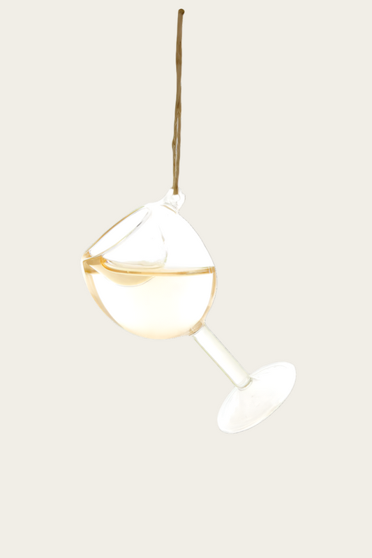 Glass of Wine Ornament | Chardonnay