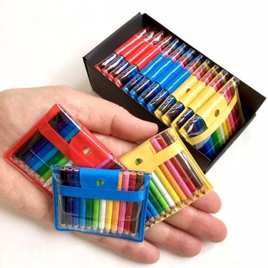 Assorted Mini Pencils in Pouch