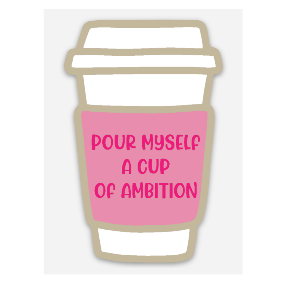 Cup of Ambition Sticker Dolly Parton