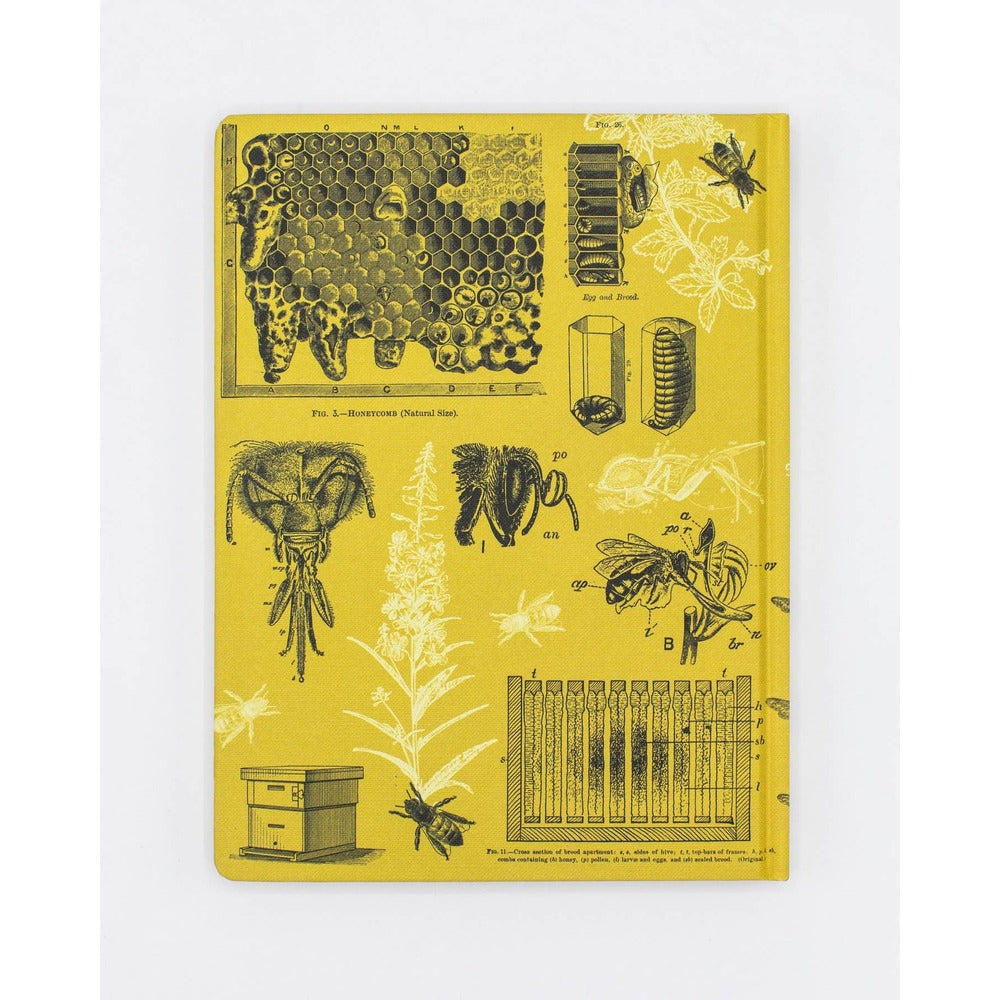 Honey Bees Hardcover Notebook | Dot Grid