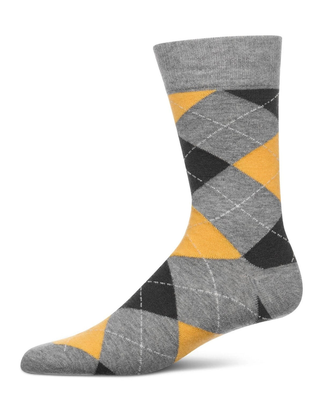 Argyle Cashmere Men's Crew