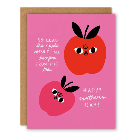 Mother's Day Apple - Greeting Card