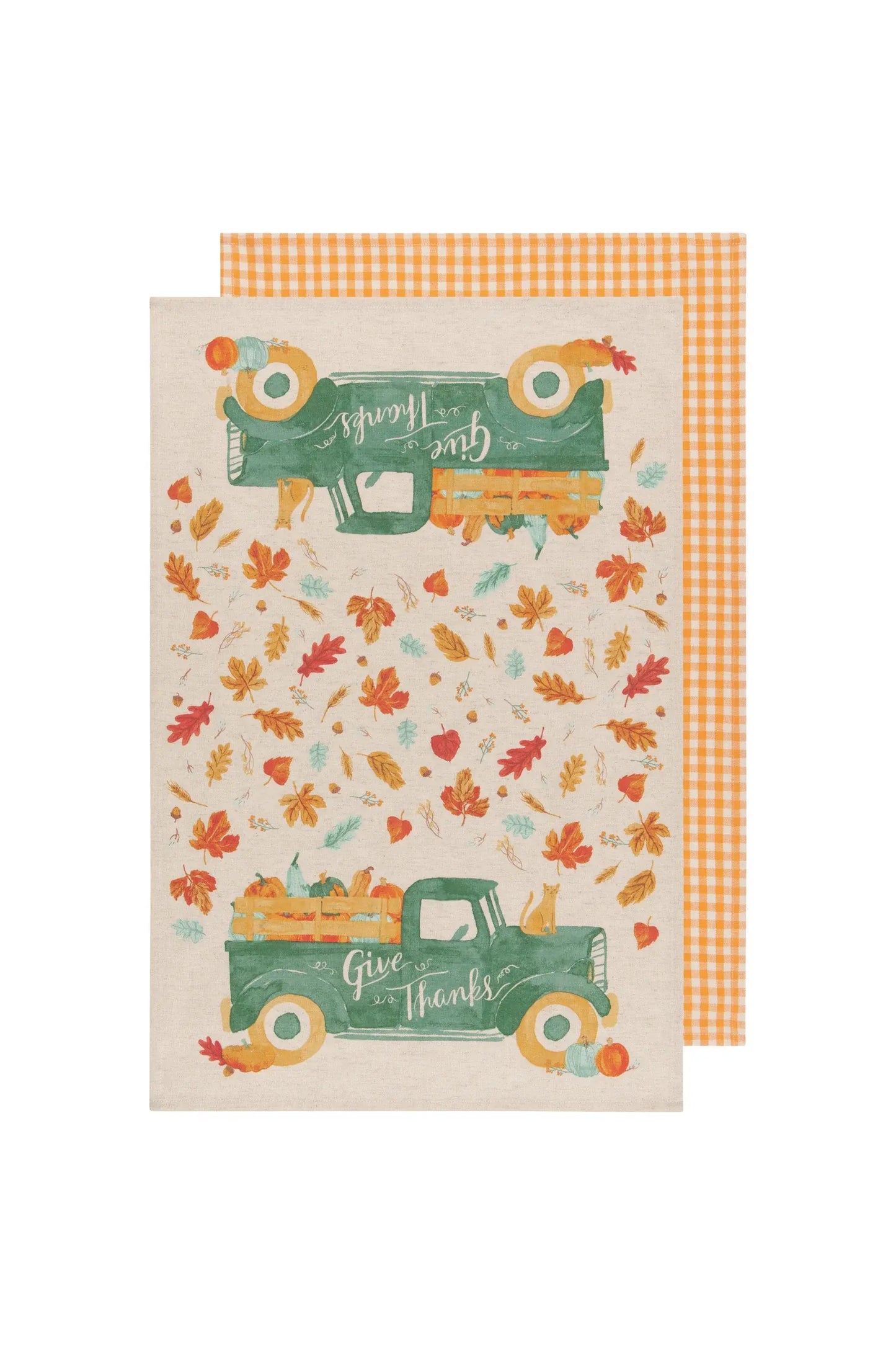 Autumn Harvest Coordinated Dishtowels | Set of 2