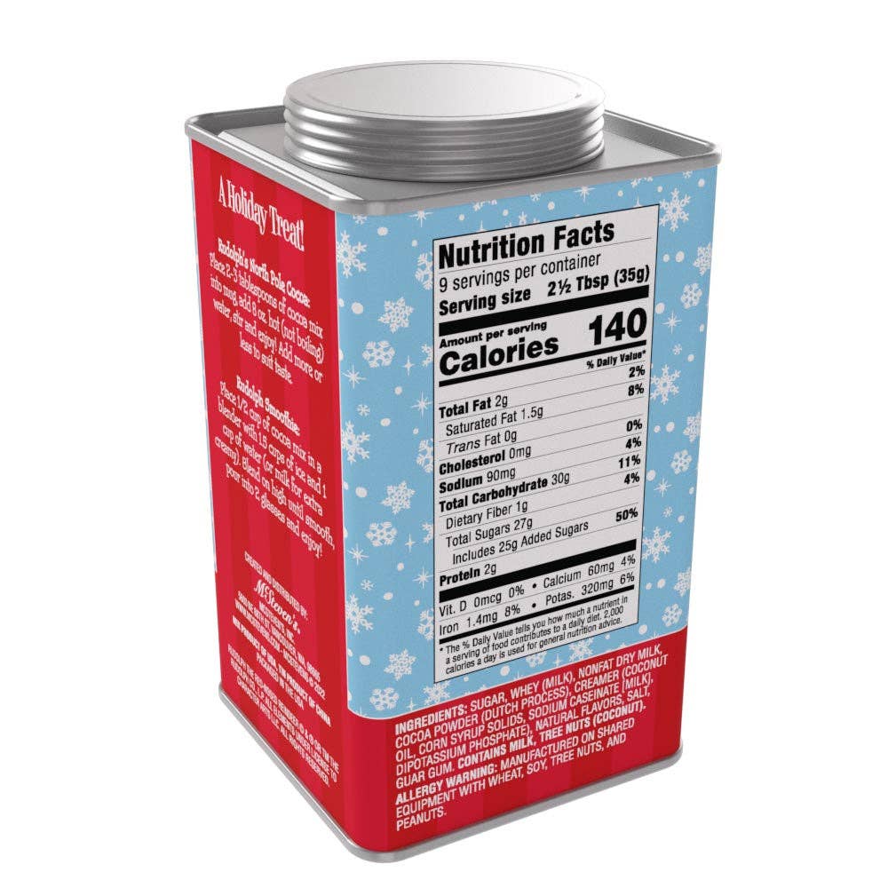 Rudolph The Red-Nose Reindeer® Chocolate Cocoa (12oz Tins)
