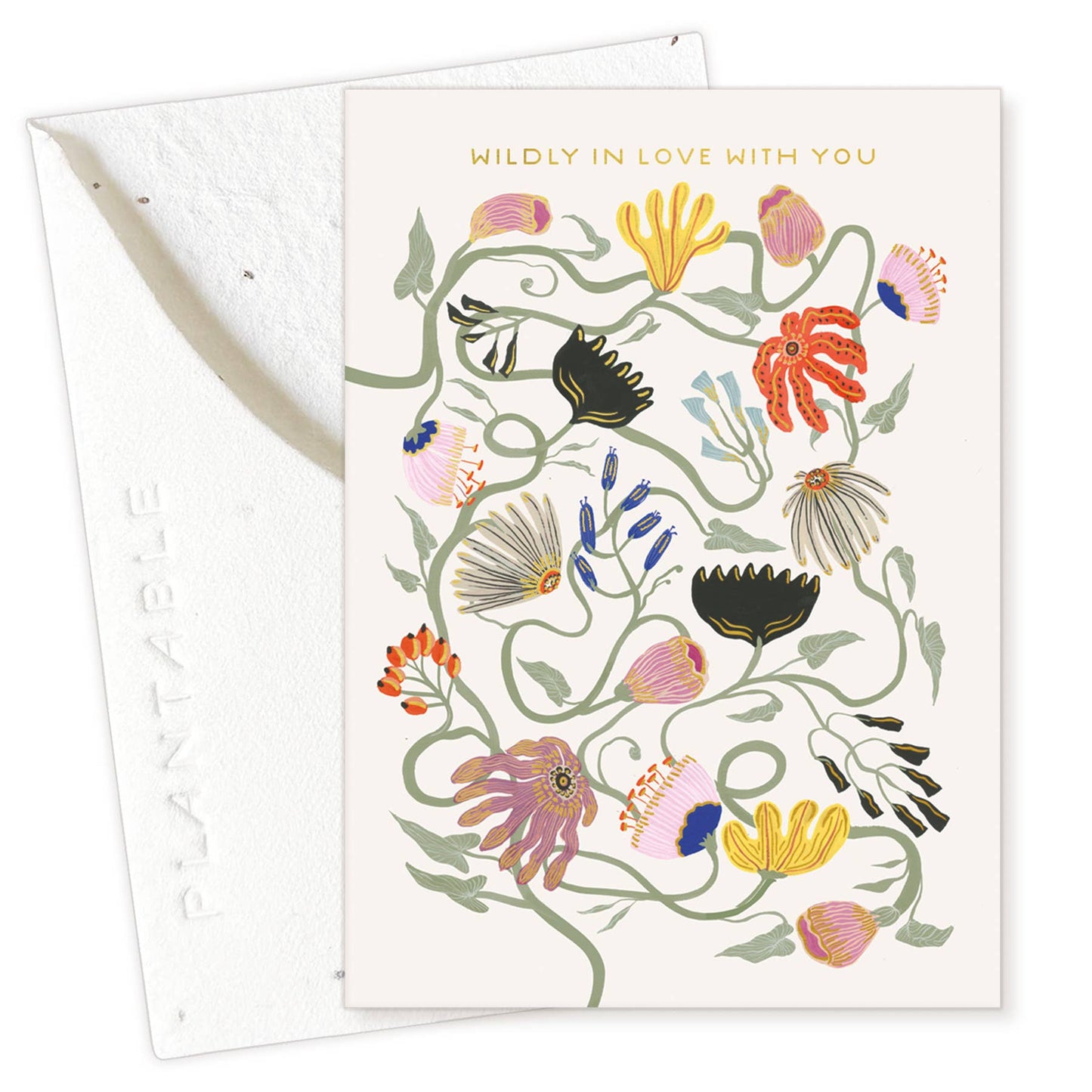 Wildly In Love Sprout - Love + Friendship Mini Greeting Card