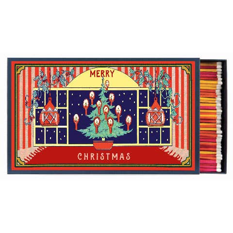 Christmas Window | Christmas Giant Safety Matches🎄