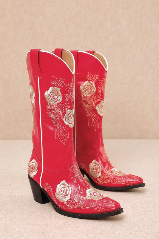 CALI Cowboy Boots | Red