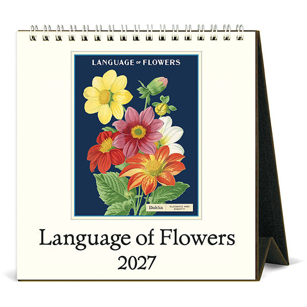 Desk Calendar | Language of Flowers