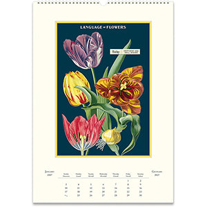 Wall Calendar | Language of Flowers