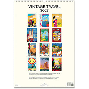Wall Calendar | Vintage Travel
