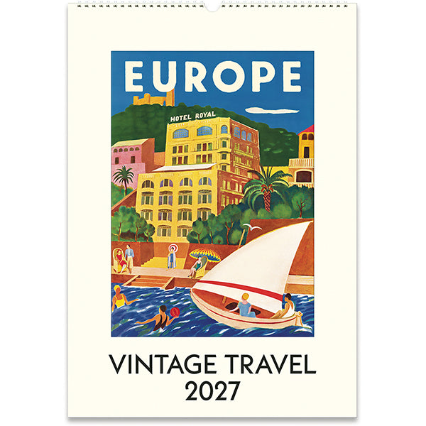 Wall Calendar | Vintage Travel