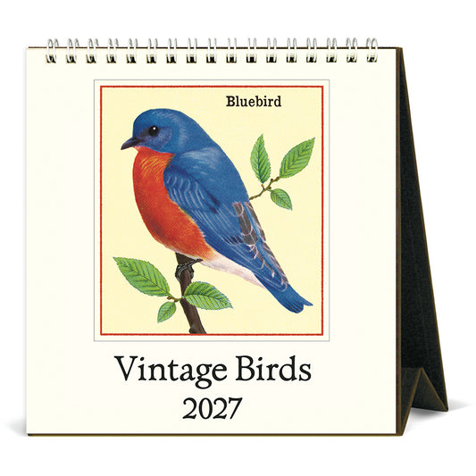 Desk Calendar | Vintage Birds