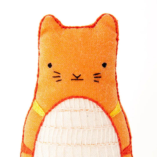 Tabby Cat - Embroidery Kit