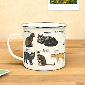 Enamel Mug - Cats