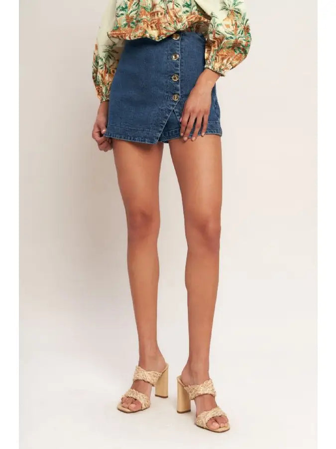 Tina Denim Skirt
