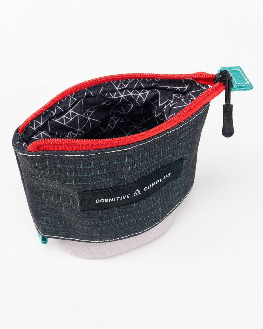 Heartbeat Zipper Bag