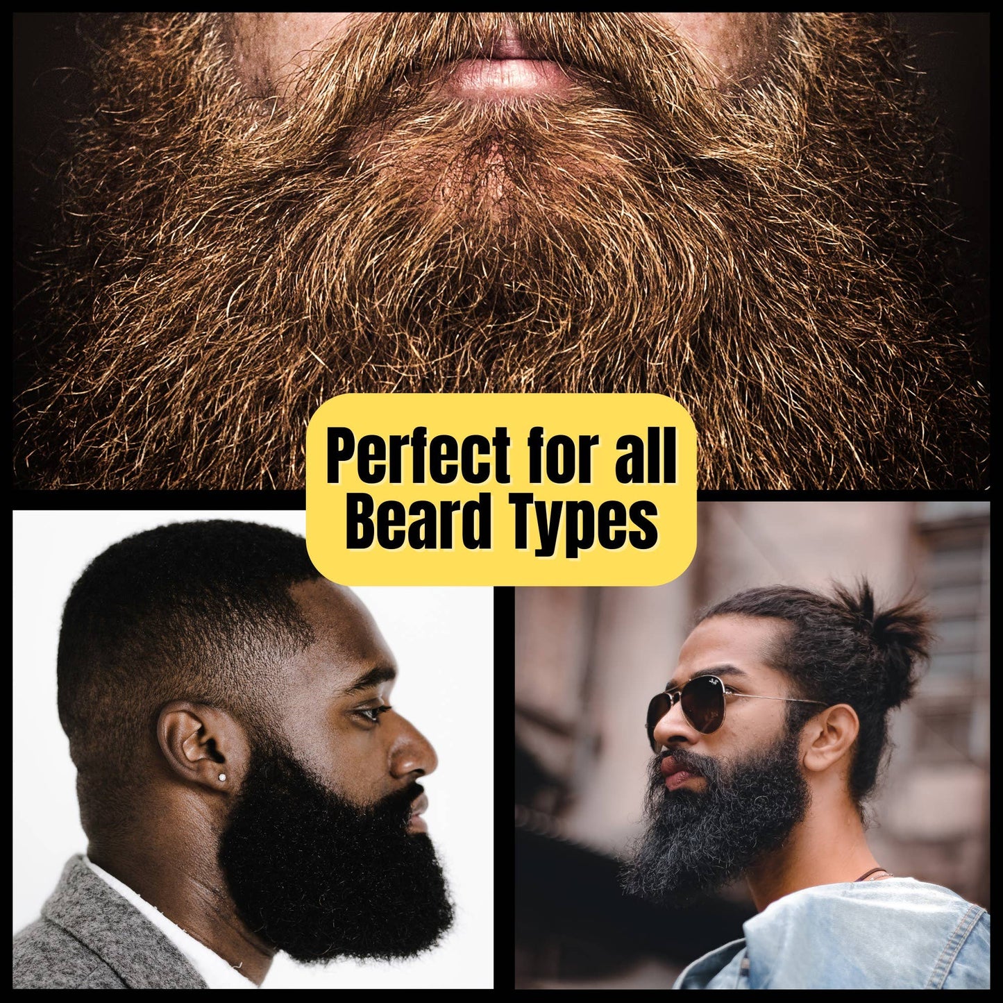 G.B.S Travel Sized 100% Boar Bristle Beard Brush
