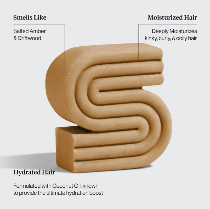 Coconut Oil Deep-Moisturizing Solid Shampoo Bar