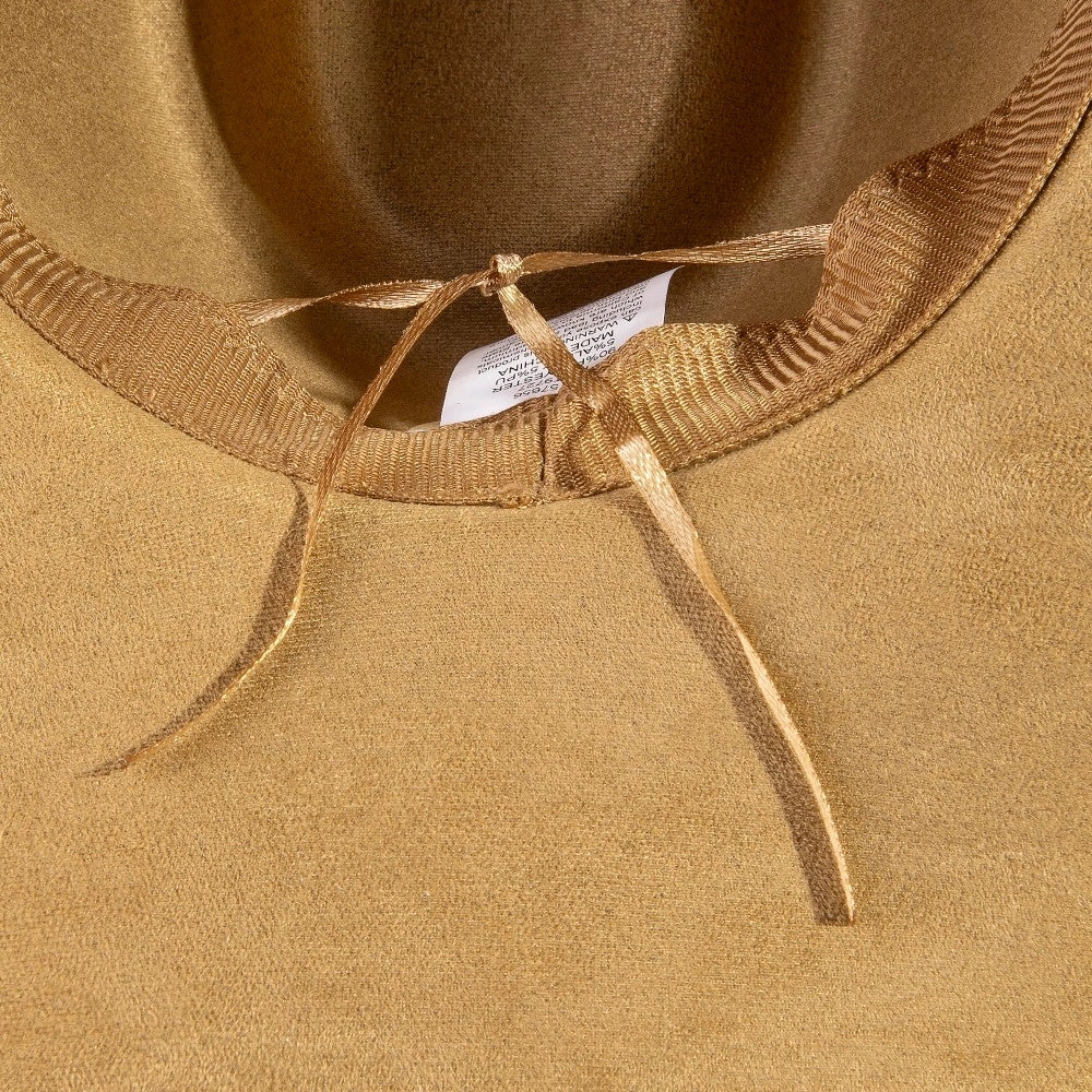 Western Concho Embroidered Strap Cowboy Hat | Dark Brown
