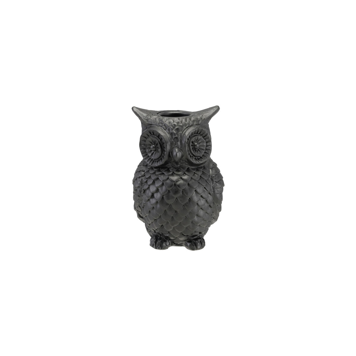 Resin Owl Shaped Candle Holder