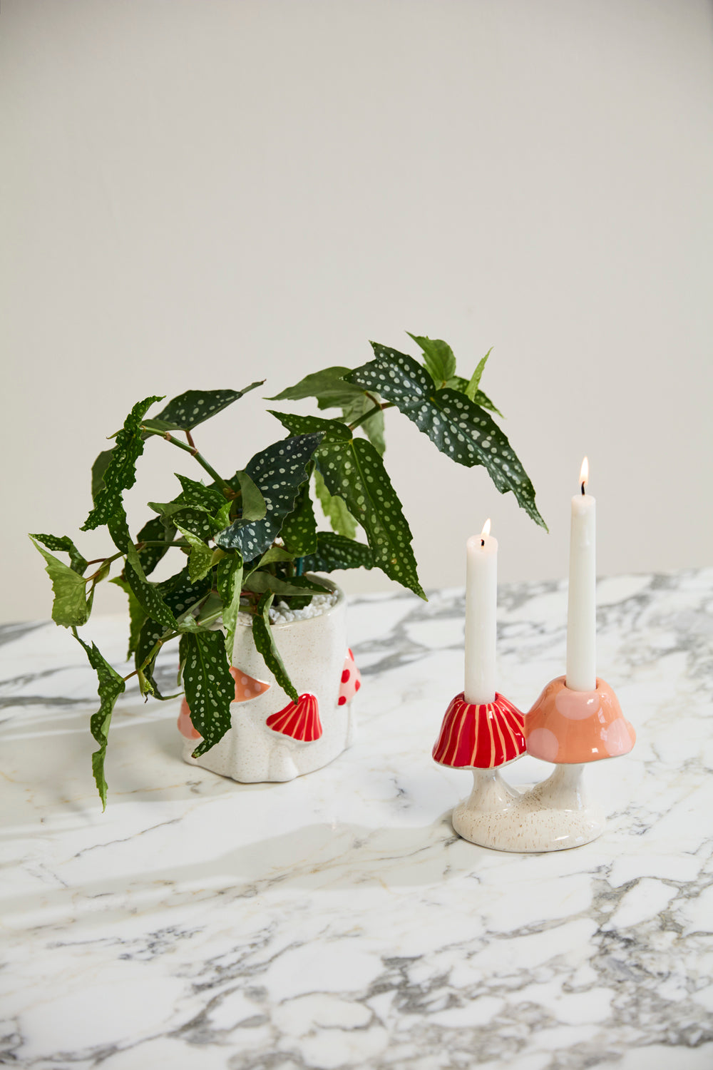 Cheerful Mushroom Planter