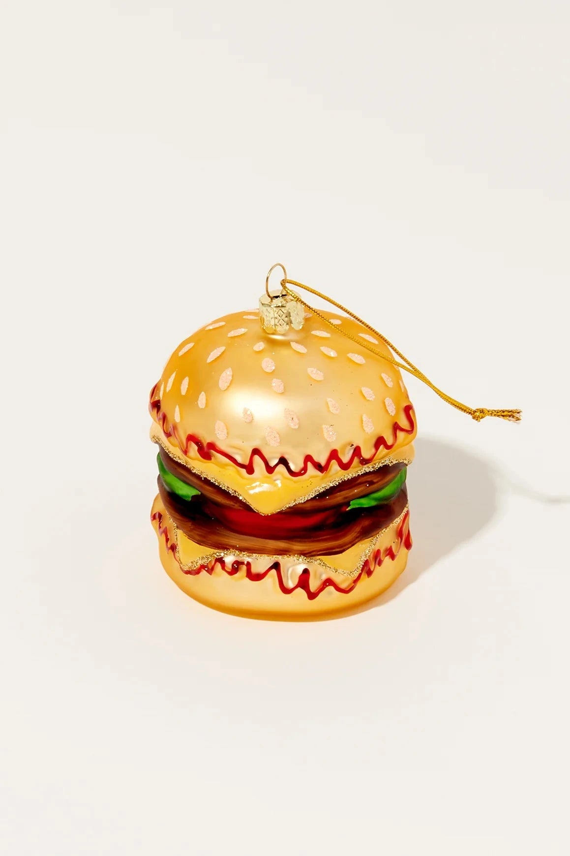 Double Cheeseburger Ornament