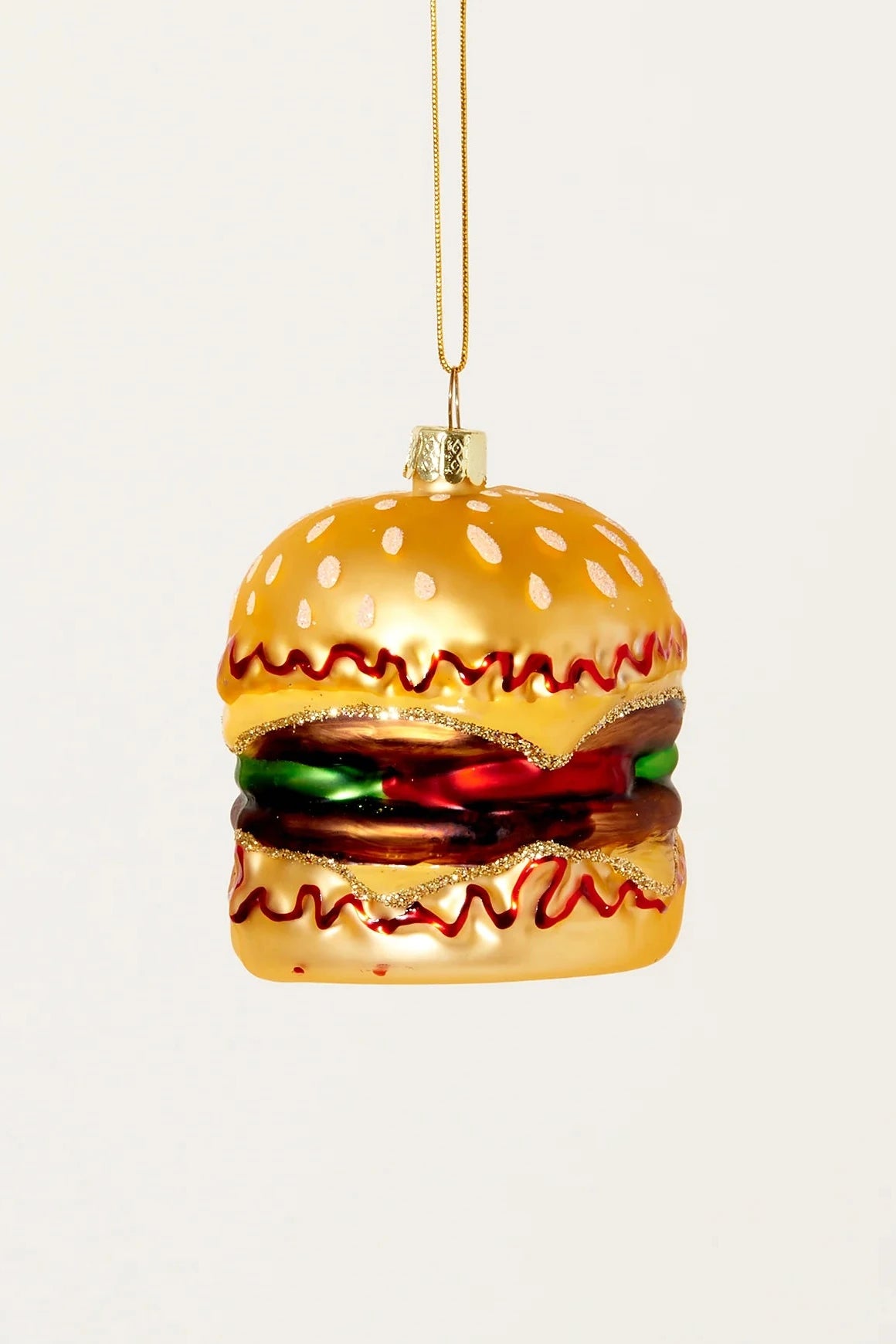 Double Cheeseburger Ornament