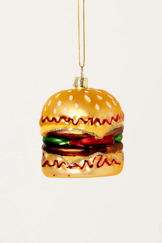 Double Cheeseburger Ornament