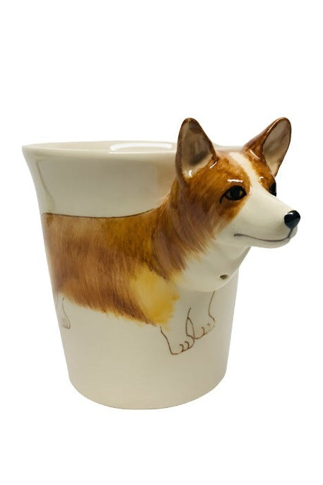 Tan Corgi Mug