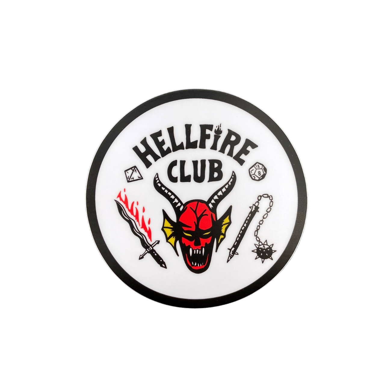 Hellfire Club - Stranger Things Vinyl Sticker