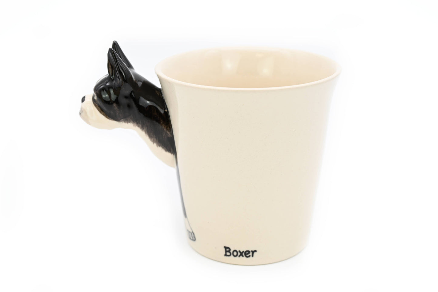 MUG18-1 Boxer (black) mug 10 oz