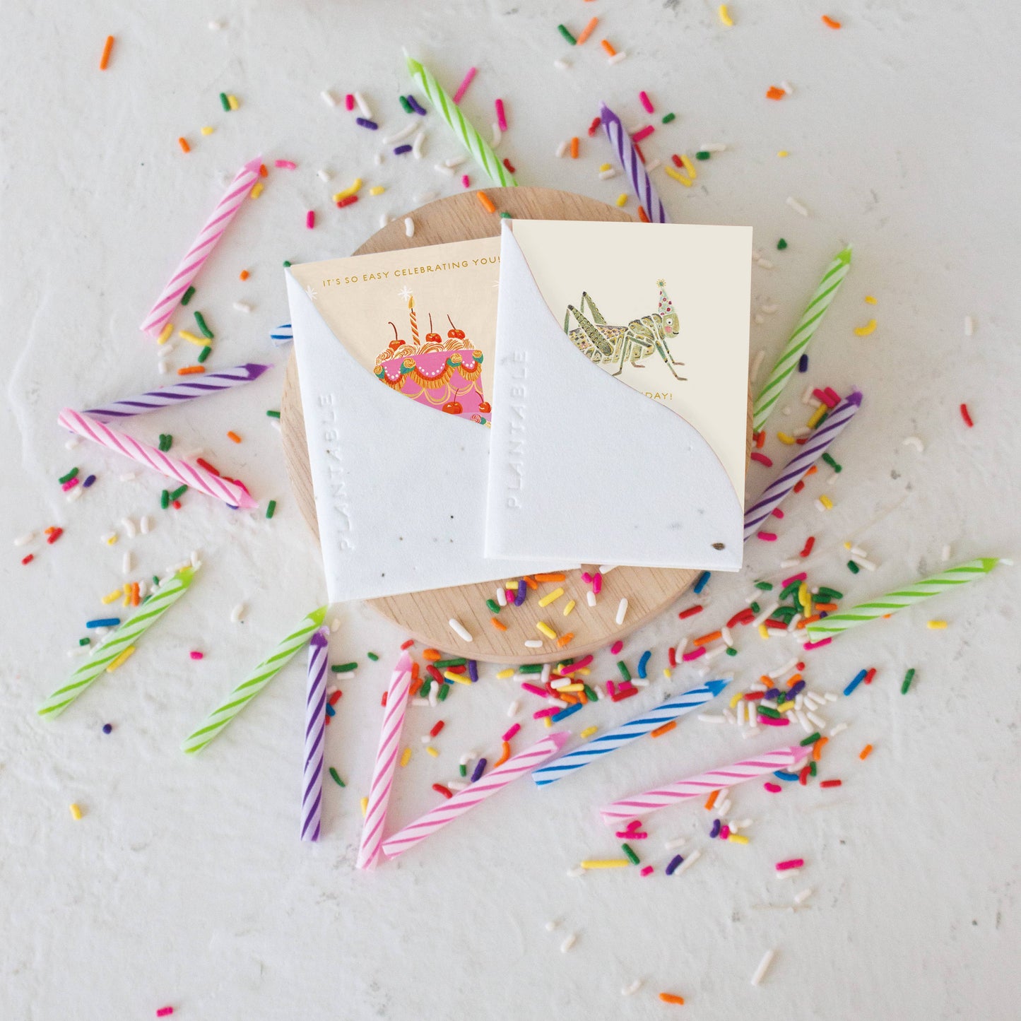 Hoppy Bday Sprout - Birthday Mini Greet 2.5 x 3.5