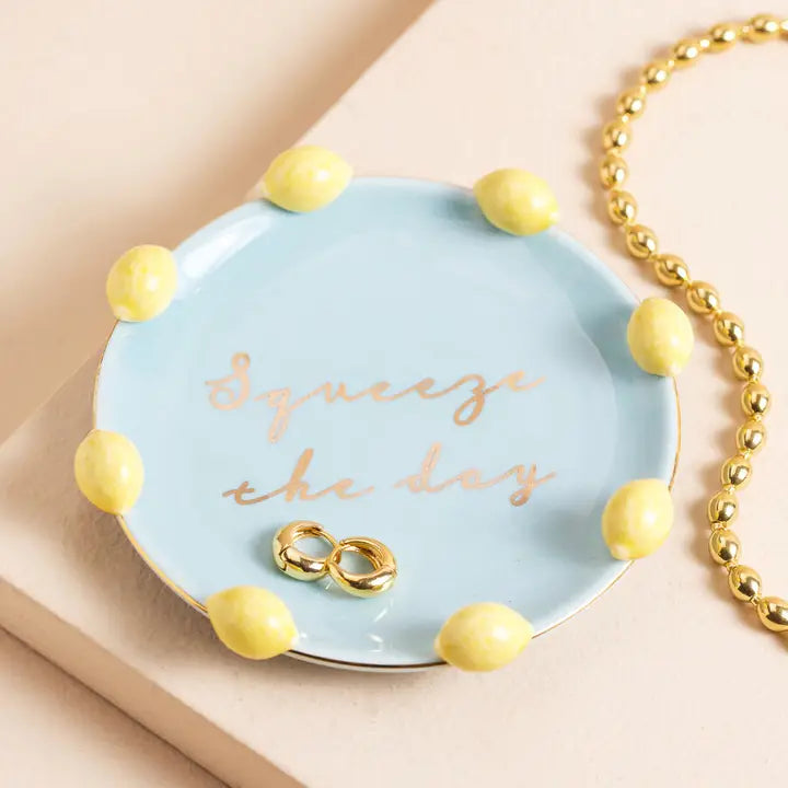 Squeeze the Day 3D Lemon Nesting Trinket Trays