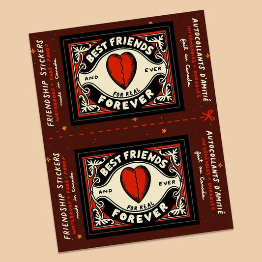 Best Friends Sticker Set