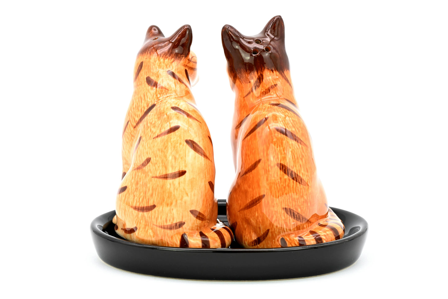 Orange Tabby Salt and Pepper Shakers