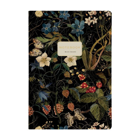 A6 Passport Notebook -  Forest Flowers