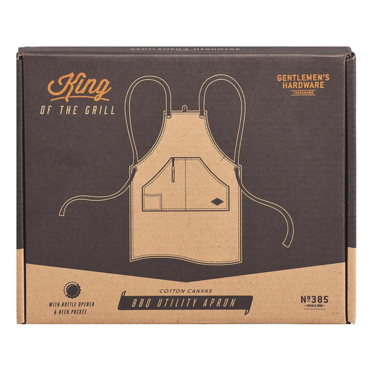 Gentlemen's Hardware BBQ Utility Apron & Bottle Opener