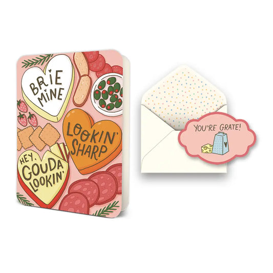 Brie Mine Deluxe Greeting Card