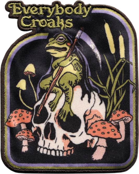 Patch - Steven Rhodes - Everybody Croaks - Grim Reaper Frog