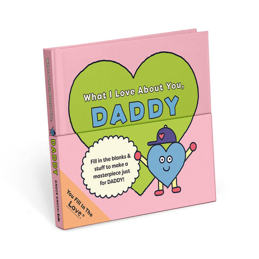 Knock Knock Kids - Daddy Fill in the Love Book