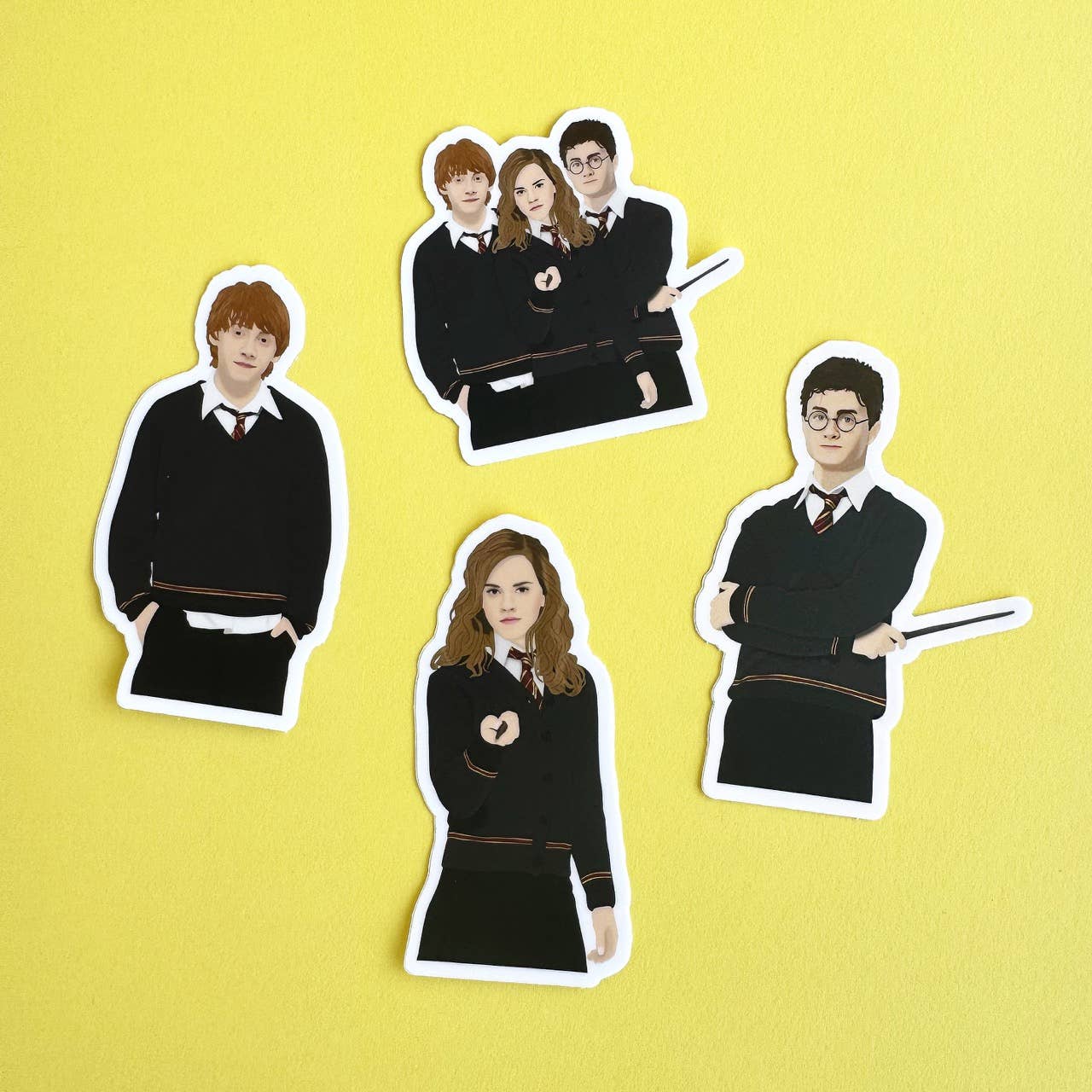 Harry Potter Golden Trio Sticker