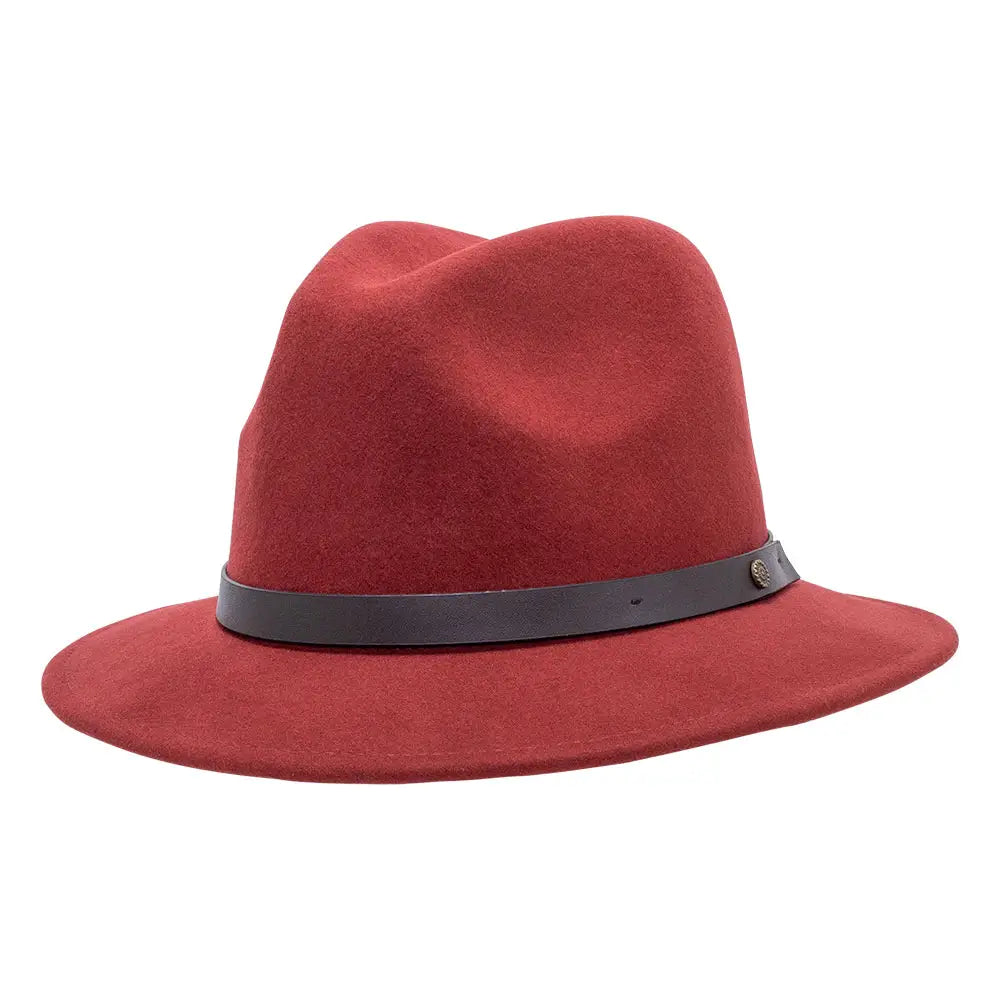 Wool Felt Fedora - Mcqueen