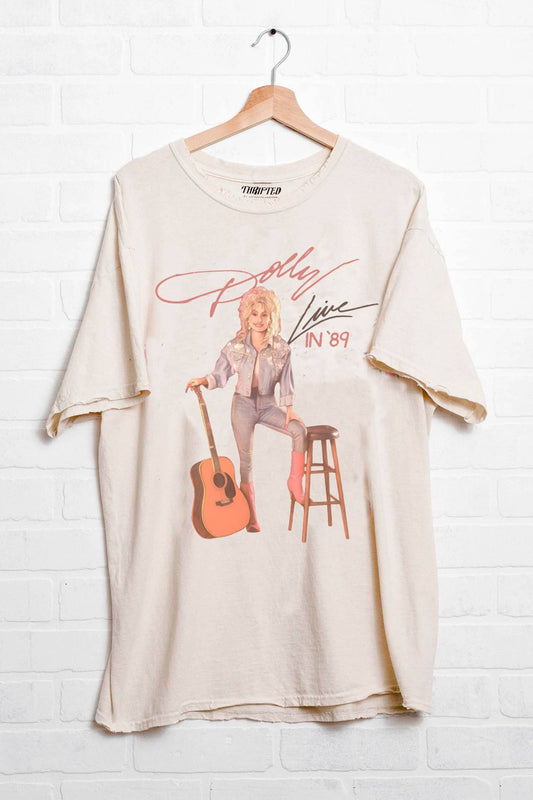 Dolly Parton Live in '89 | Off-White Thrifted Graphic Tee