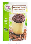 Double Chocolate Chip Brownie MIcrowave Single