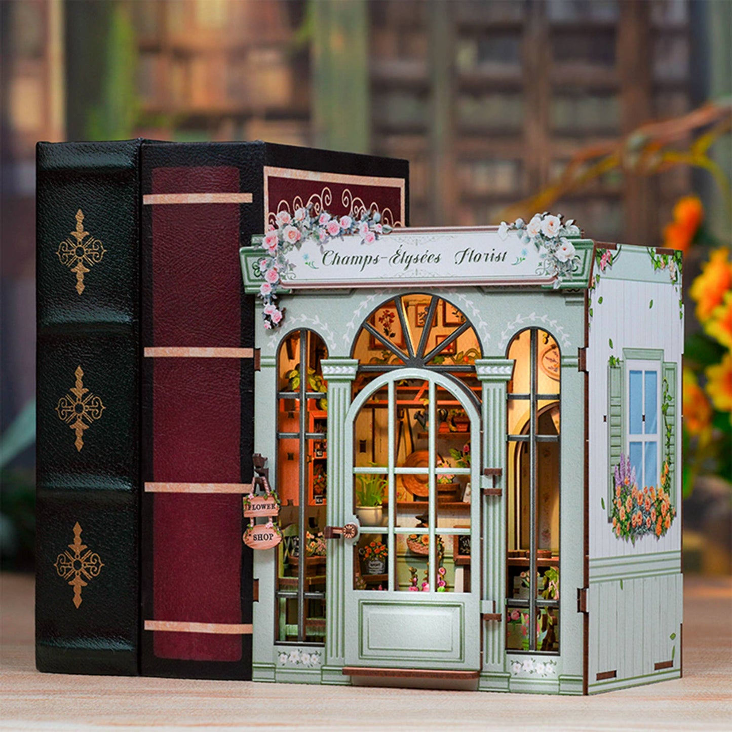DIY Book Nook Kit: Champs-Élysées Florist