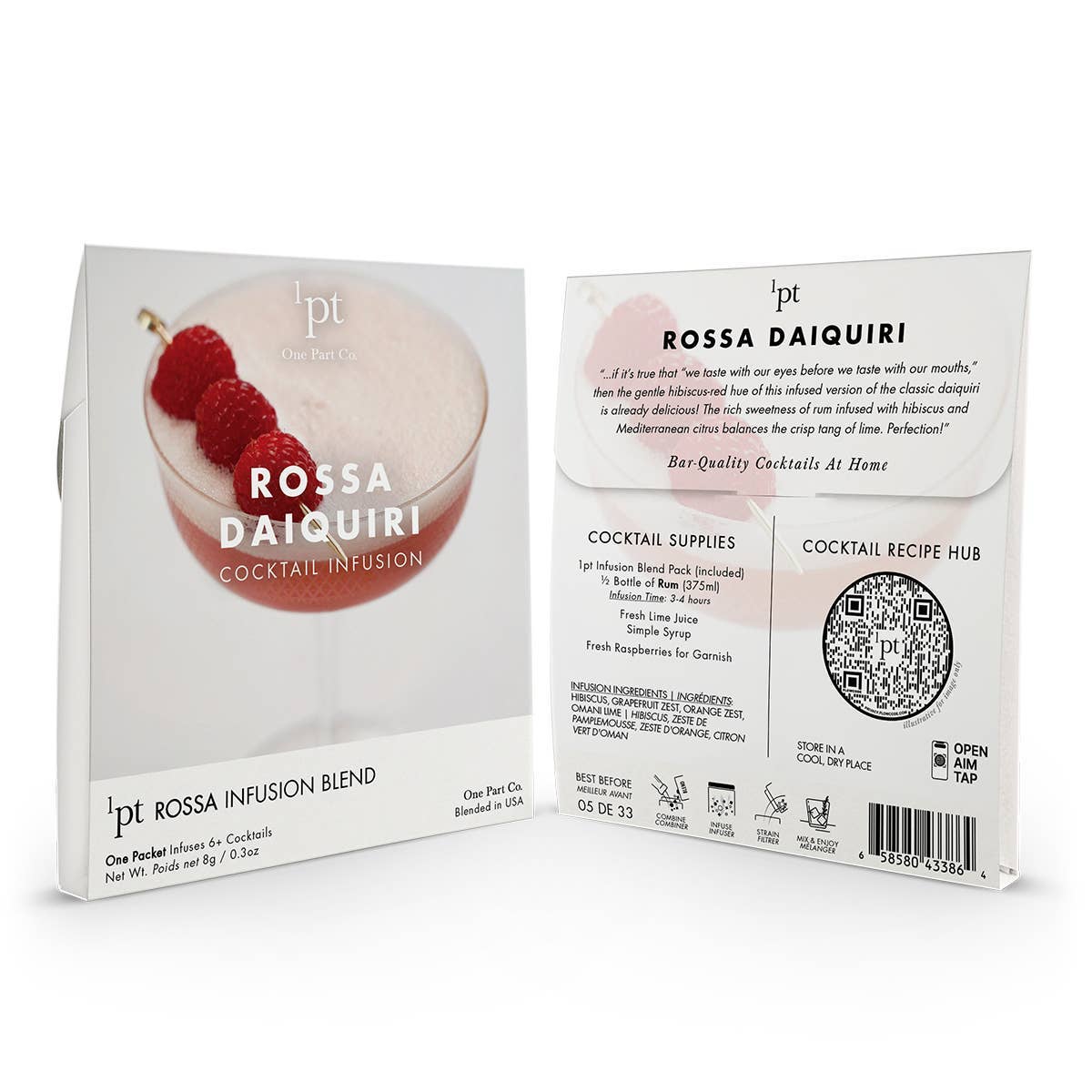 Rossa Daiquiri Cocktail Infusion Kit