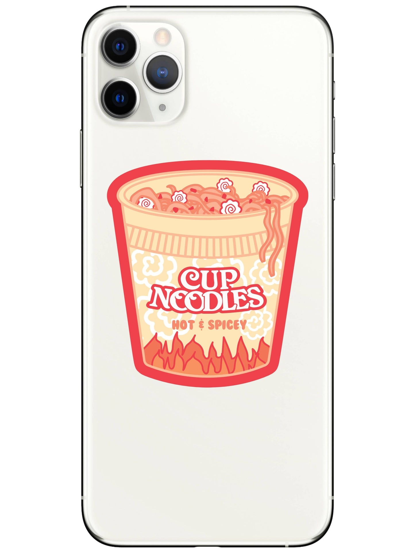 Cup of Noodles (Spicy) Vinyl Sticker